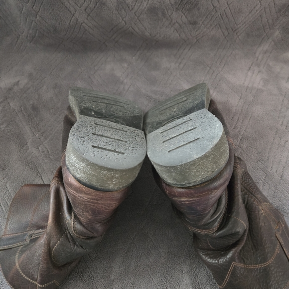 Roper Work Boots Mens Sz 12D Brown Leather Western Boot. - Picture 8 of 9